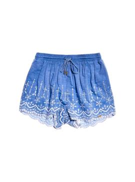 Shorts Superdry Anabelle Chambray Mujer