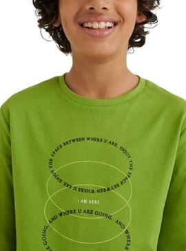 Set 2 Camisetas Mayoral Verde y Gris Para Niño