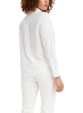 Camisa Levis Classic Blanco Para Mujer