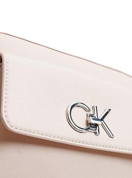 Bolso Calvin Klein Re-Lock Camera Bag Rosa Mujer