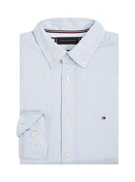 Camisa Tommy Hilfiger Core 1985 Oxford Azul Hombre