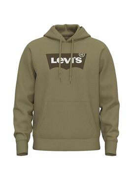 Sudadera Levis Graphic Hoodie Verde Hombre