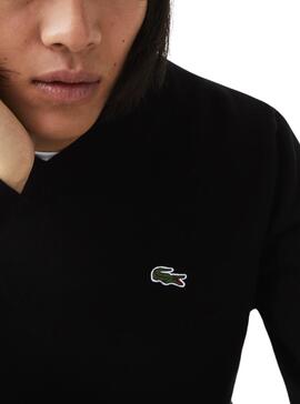 Jersey Lacoste Basic Negro para Hombre