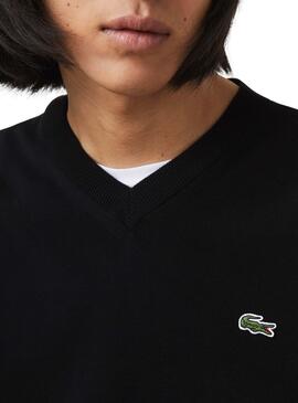 Jersey Lacoste Basic Negro para Hombre