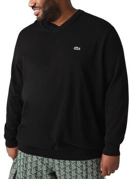 Jersey Lacoste Basic Negro para Hombre