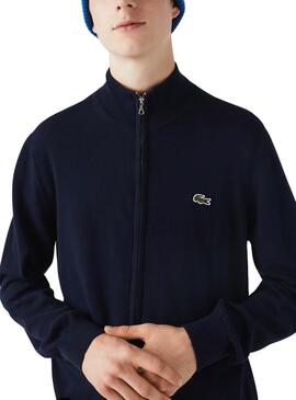 Chaqueta Lacoste Cuello Alto Marino para Hombre