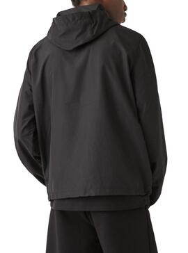 Chaqueta Lacoste Bomber Negra Para Hombre