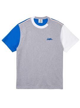 Camiseta Lacoste Live Gris Para Hombre