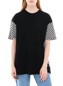 camisa vans mujer negro
