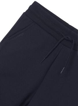 Pantalón Mayoral Básico Felpa Marino Para Niño