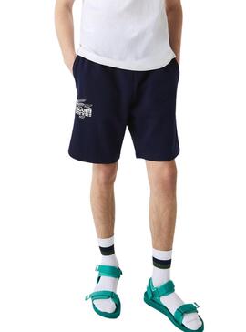 Bermuda Lacoste GH1205 Marino para Hombre