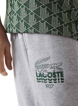 Pantalon Chandal Lacoste XH3357 Gris para Hombre