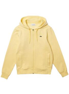 Chaqueta Lacoste SH1551 Amarilla para Hombre