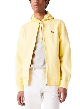 Chaqueta Lacoste SH1551 Amarilla para Hombre