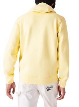 Chaqueta Lacoste SH1551 Amarilla para Hombre