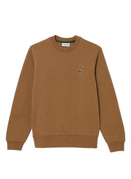 Sudadera Lacoste Basica Camel para Hombre