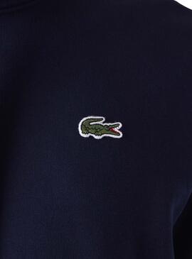 Sudadera Lacoste Basic Hood Azul Marino Hombre