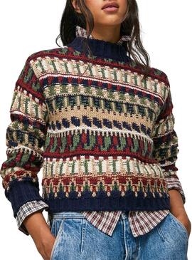 Jersey Pepe Jeans Barbara Multicolor Para Mujer