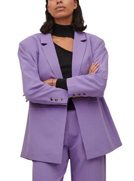 Blazer Vila Ashara Lila Para Mujer