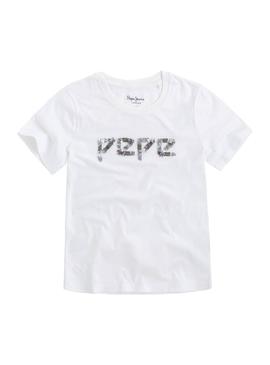 Camiseta Pepe Jeans Flavia Blanco Mujer