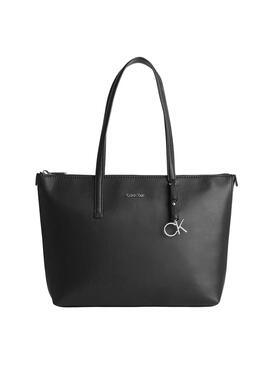 Bolso Calvin Klein CK Must Shopper Negro Mujer