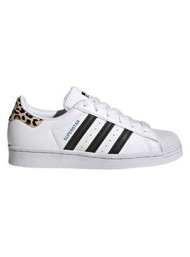 Zapatillas Adidas Superstar J Blancas Para Mujer