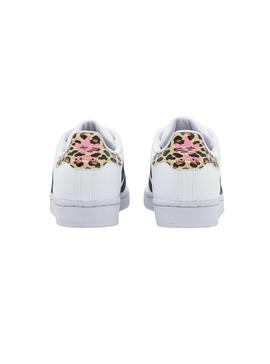 Zapatillas Adidas Superstar J Blancas Para Mujer