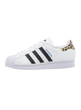 Zapatillas Adidas Superstar J Blancas Para Mujer