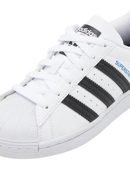 Zapatillas Adidas Superstar J Blancas Para Mujer