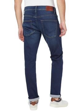 Pantalón Vaquero Pepe Jeans Track Slim Azul Hombre