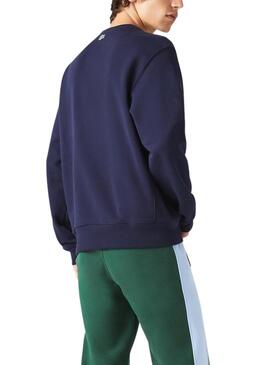 Sudadera Lacoste Básica Marino Para Hombre