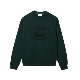 Sudadera Lacoste Básica Verde Para Hombre