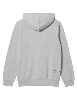 Sudadera Lacoste Classic Fit Gris Para Hombre