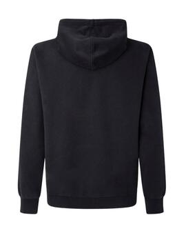 Sudadera Pepe Jeans David Básica Negra Hombre