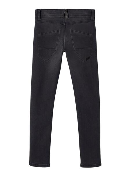 Pantalon Vaquero Name It Robin Negro Nino