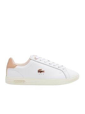 Zapatillas Lacoste Graduate Pro Blancas Mujer