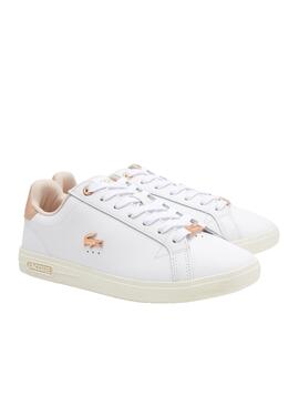 Zapatillas Lacoste Graduate Pro Blancas Mujer