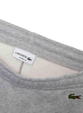 Pantalón de Chándal Lacoste Tapered Fit Gris 