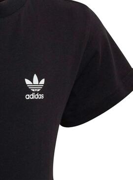 Camiseta Adidas Trifoil Básica Negra Unisex