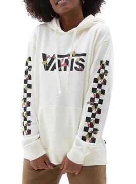 Sudadera Vans Wyld Tangle Poppy BFF Beige Mujer