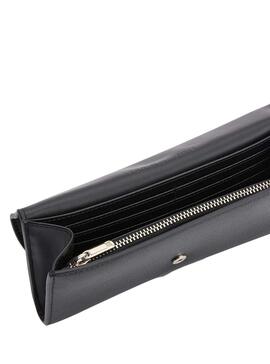 Cartera Tommy Hilfiger Life Large Negra Para Mujer