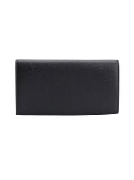 Cartera Tommy Hilfiger Life Large Negra Para Mujer