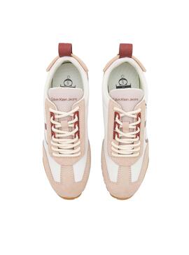 Zapatillas Calvin Klein New Retro Run Beige