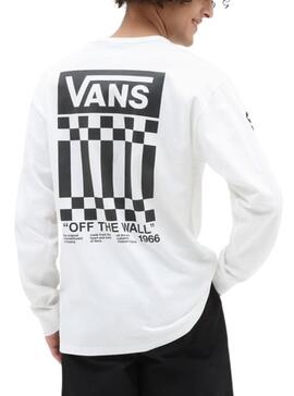 Sudadera Vans Off The Wall Chack Grap Blanca 