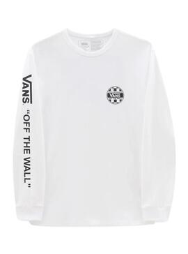Sudadera Vans Off The Wall Chack Grap Blanca 