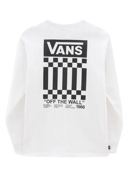 Sudadera Vans Off The Wall Chack Grap Blanca 