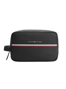 Bolso Tommy Hilfiger Neceser Stripe Negro Hombre