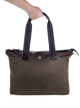 Bolso Munich Clever Shopper Verde Para Mujer