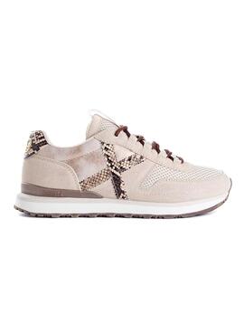 Zapatillas Munich Sunset 32 Beige para Mujer