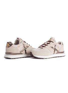 Zapatillas Munich Sunset 32 Beige para Mujer